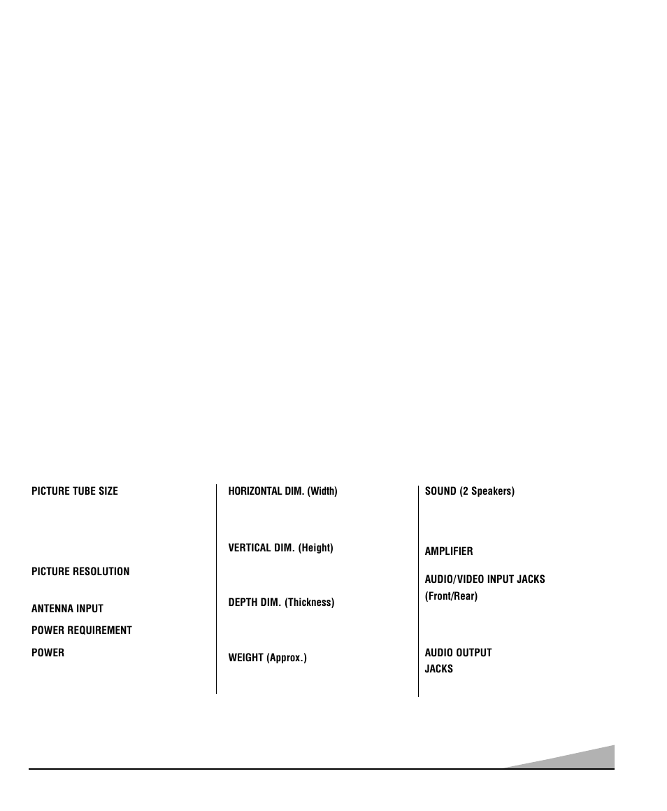 Features specifications, 3welcome to the world of sanyo, Need assistance? visit our web site at | Sanyo DS25520 User Manual | Page 3 / 48