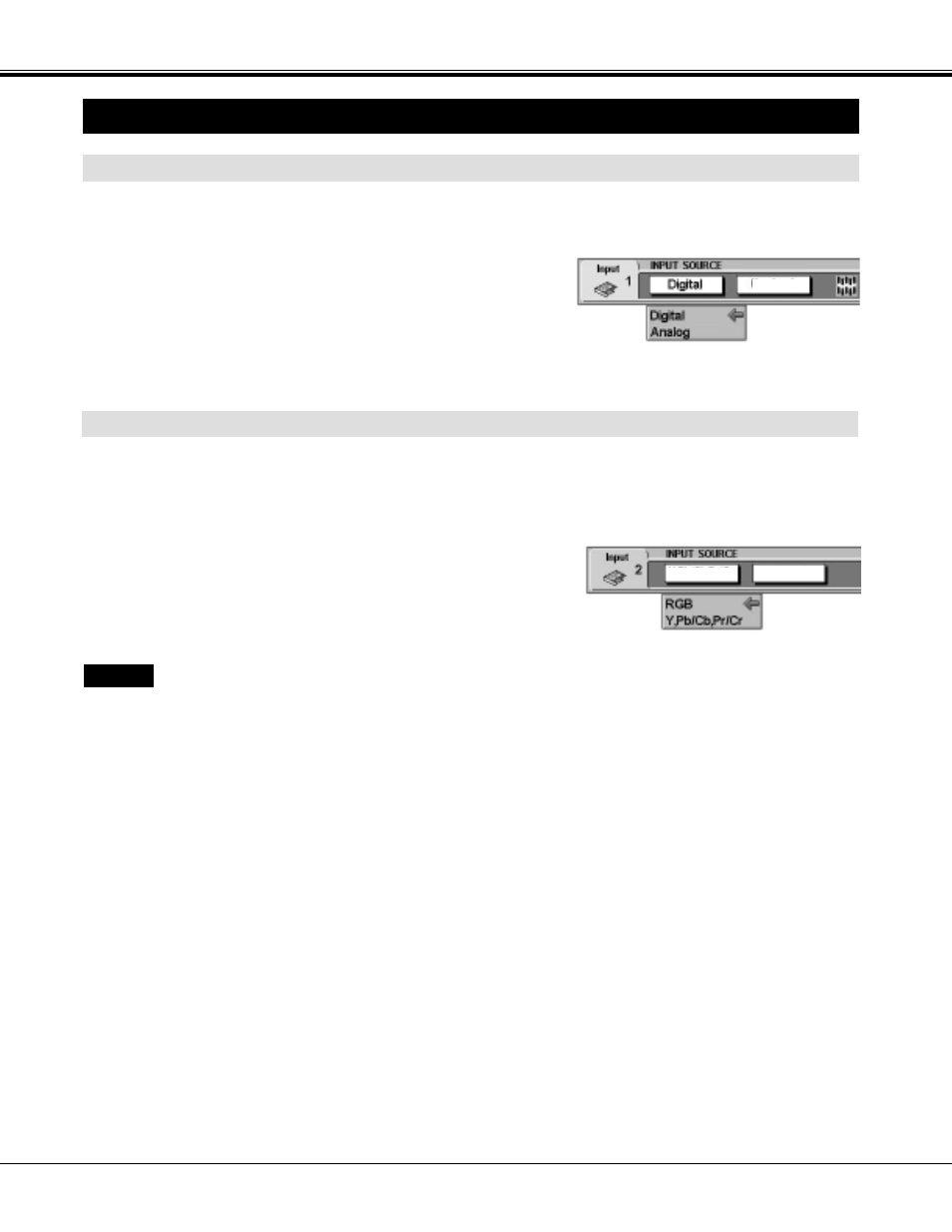 Computer mode, Selecting computer syatem, Selecting computer system | Sanyo PLC-XF20 User Manual | Page 27 / 52