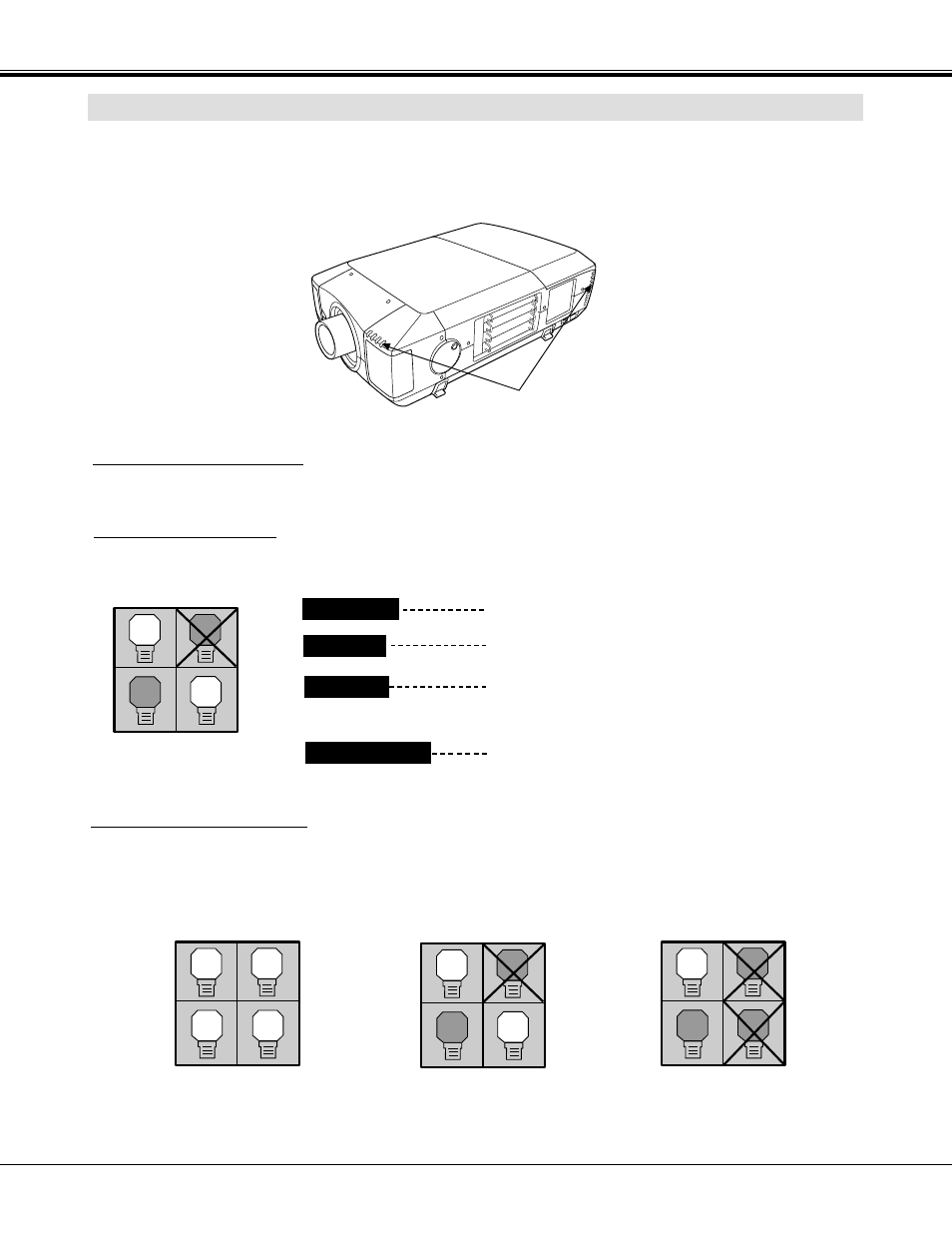 Lamp mamagement, Appendix lamp management | Sanyo PLC-XF20 User Manual | Page 44 / 52