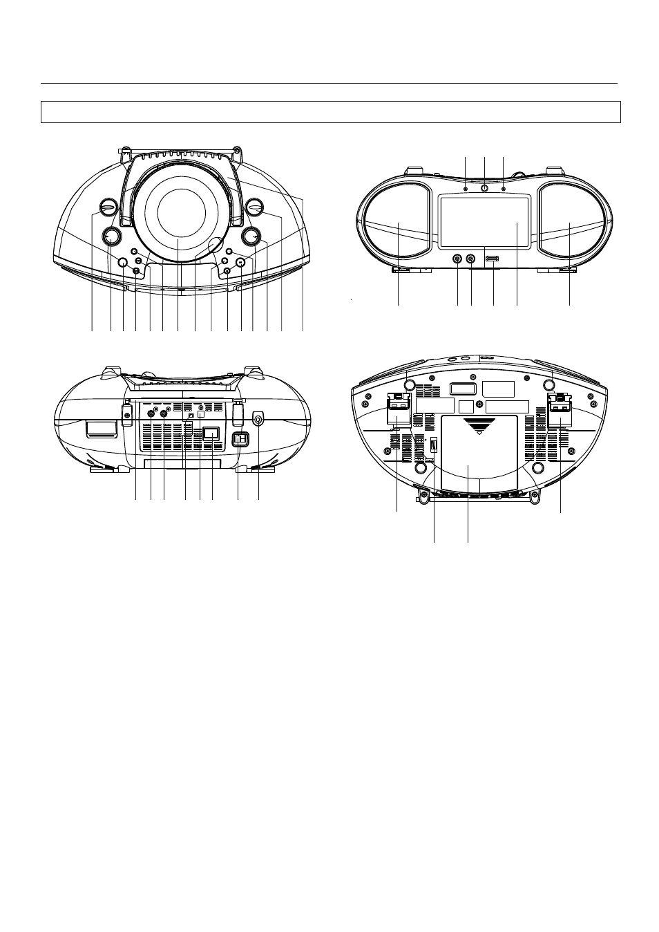 Main unit | Sanyo DVD-L77 User Manual | Page 3 / 15