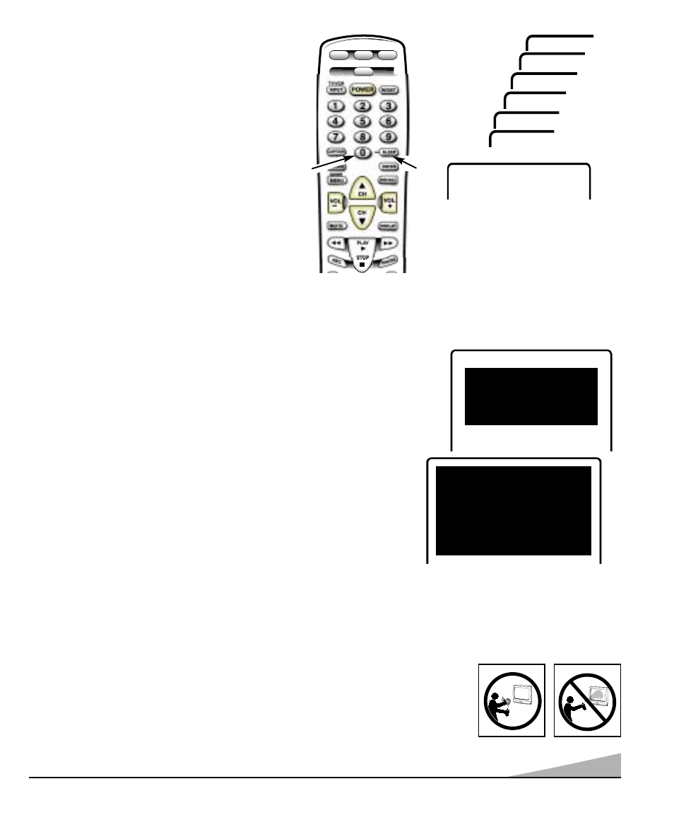 Setting the sleep timer, Care and cleaning, Reset ting the tv | Sanyo DS35510 User Manual | Page 17 / 68