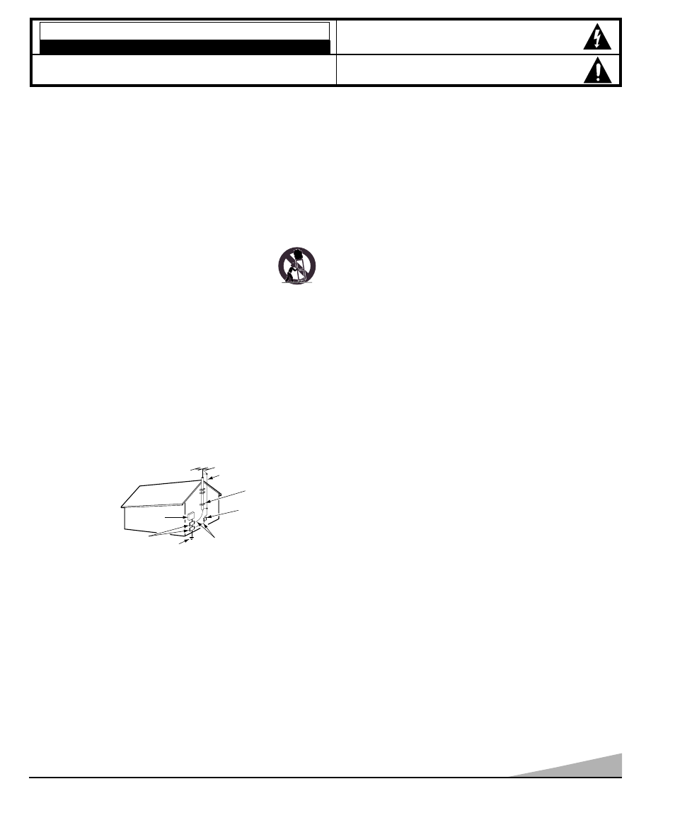 Importantes medidas de seguridad, 45 precaucion, Conectando la antena externa | Conectando el cordon de potencia, Limpieza, Servicio y reparación | Sanyo DS35510 User Manual | Page 45 / 68