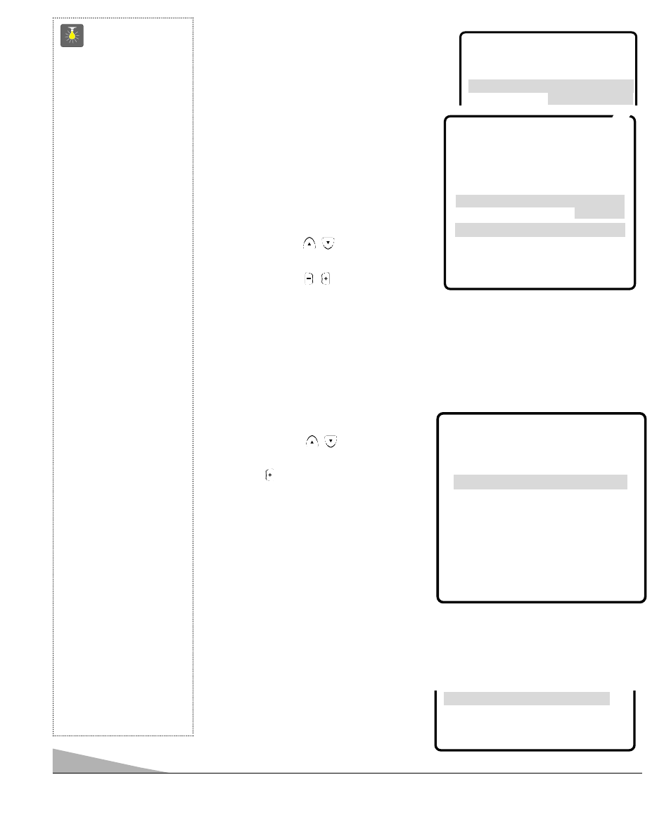 54 ajuste de canal inicial, Ajuste de imagen/sonido, Consejos rápidos | Sanyo DS35510 User Manual | Page 54 / 68