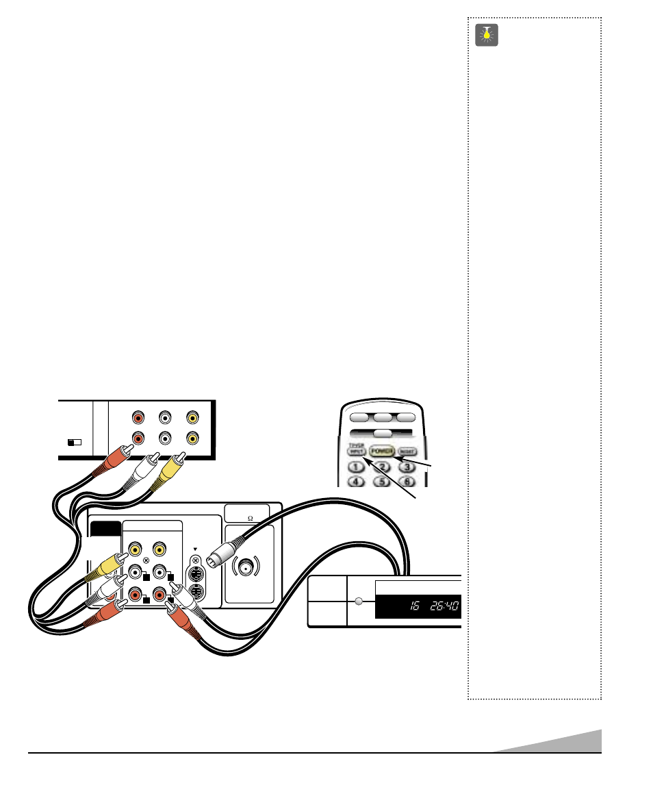 Usando las entradas de audio/video, 57 consejos rápidos | Sanyo DS35510 User Manual | Page 57 / 68