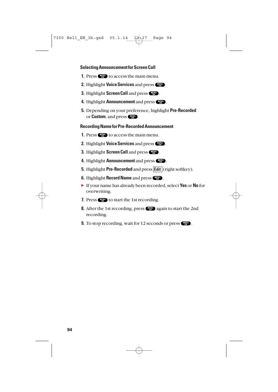 Sanyo SCP-7300 User Manual | Page 102 / 161