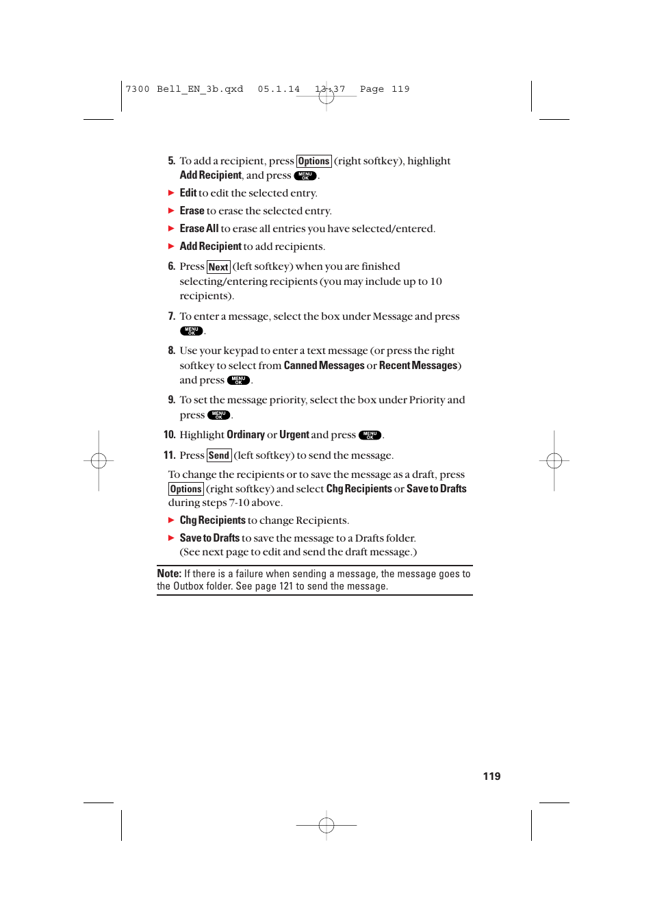 Sanyo SCP-7300 User Manual | Page 127 / 161