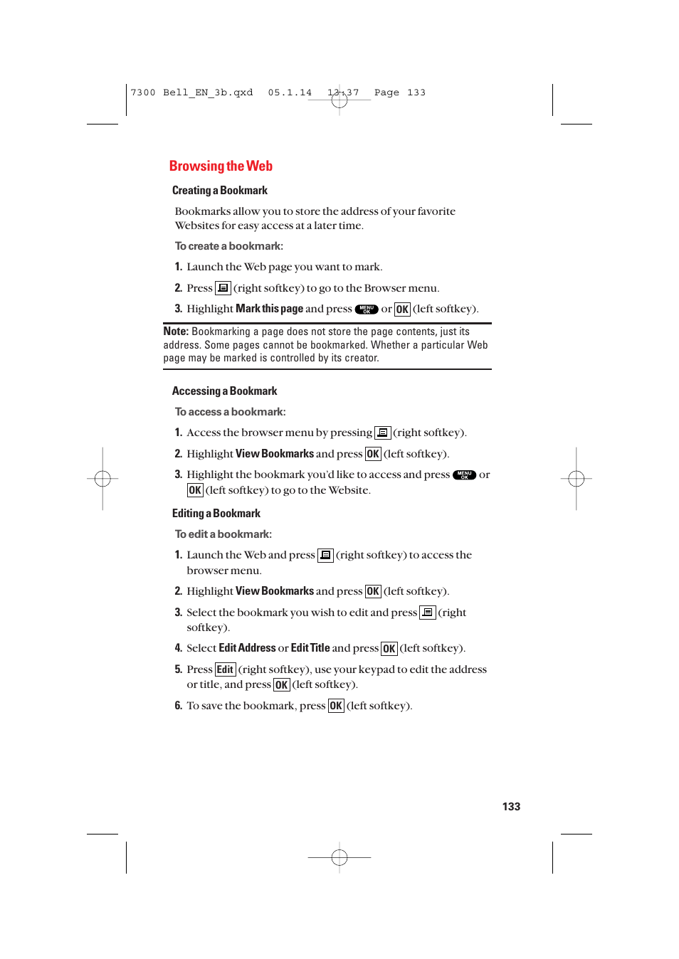 Browsing the web | Sanyo SCP-7300 User Manual | Page 141 / 161