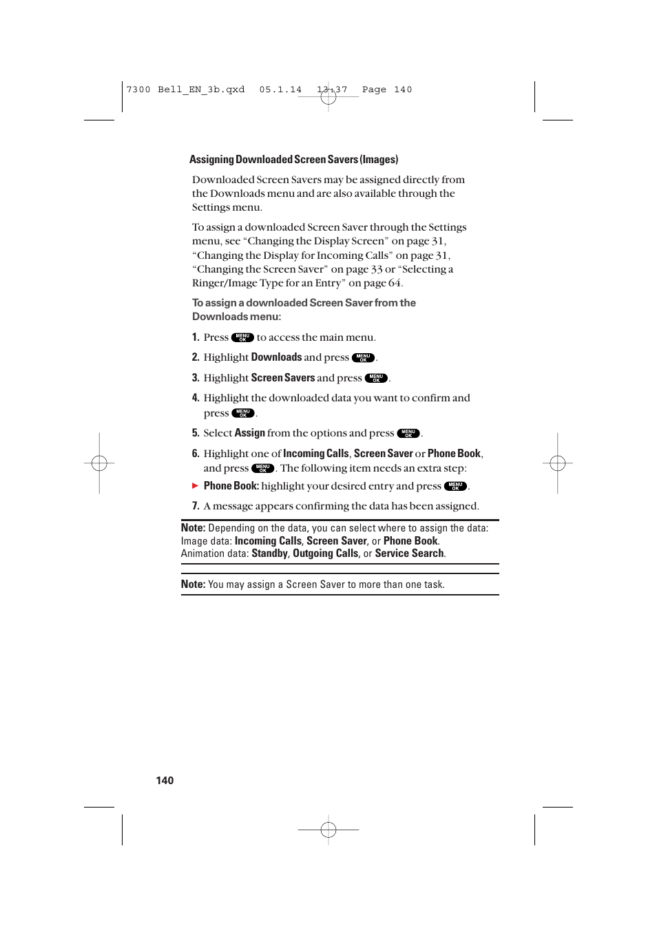 Sanyo SCP-7300 User Manual | Page 148 / 161