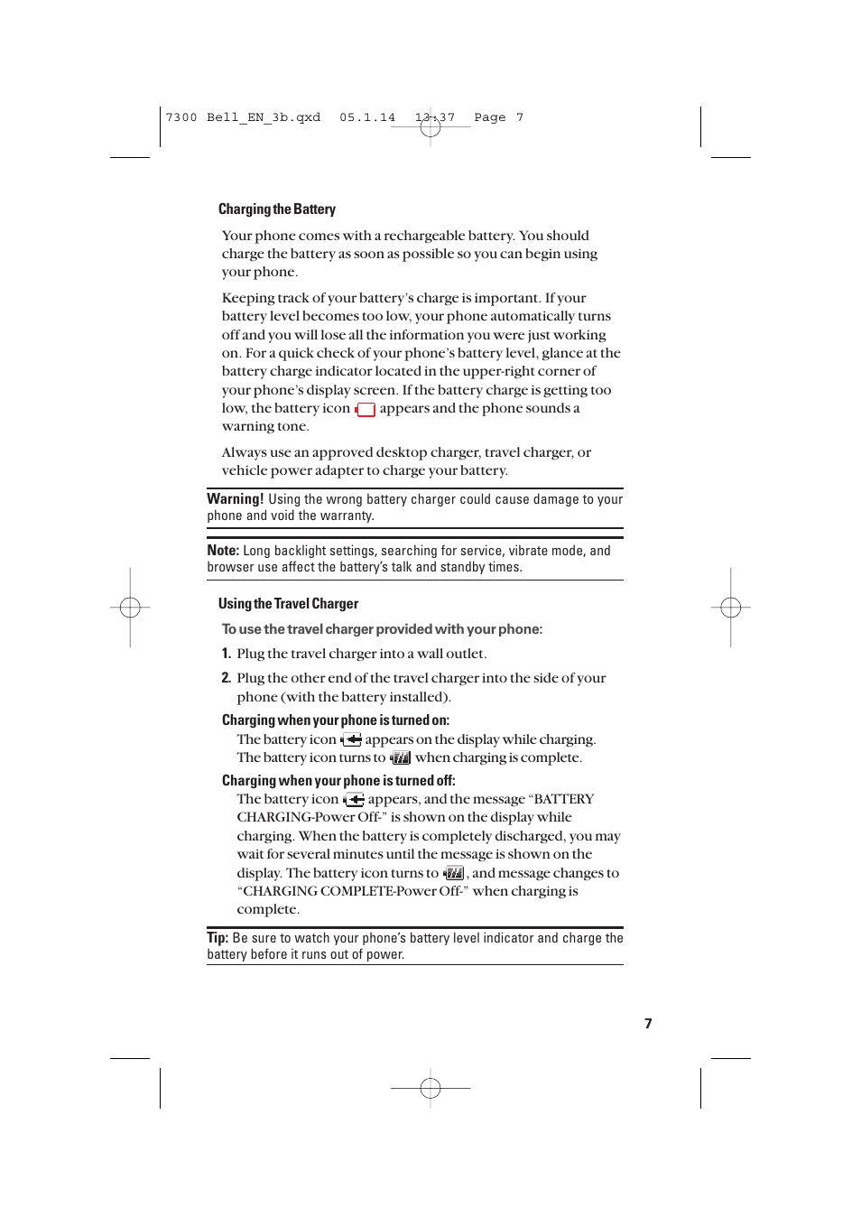 Sanyo SCP-7300 User Manual | Page 15 / 161