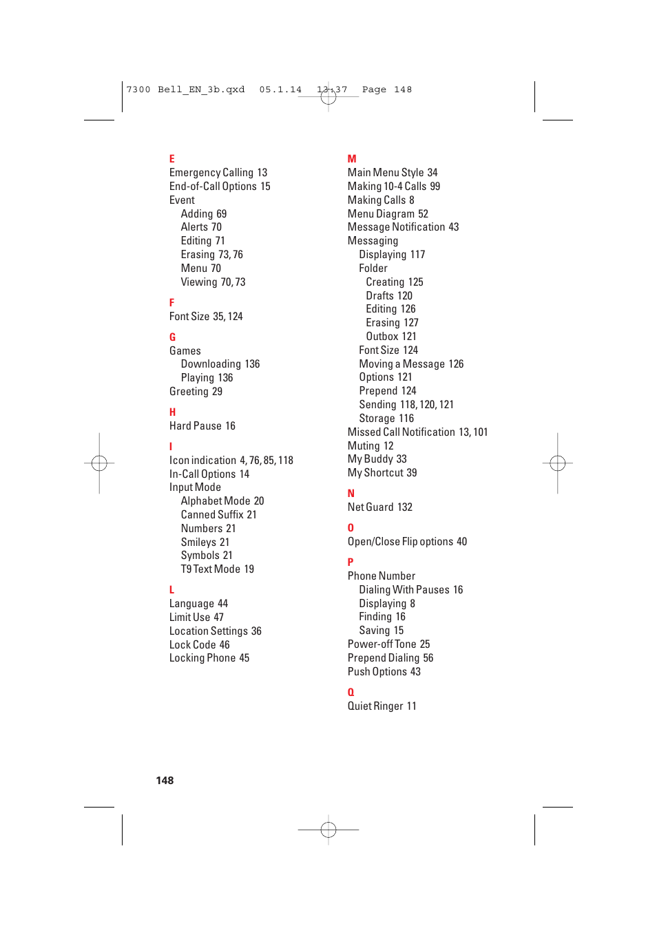Sanyo SCP-7300 User Manual | Page 156 / 161