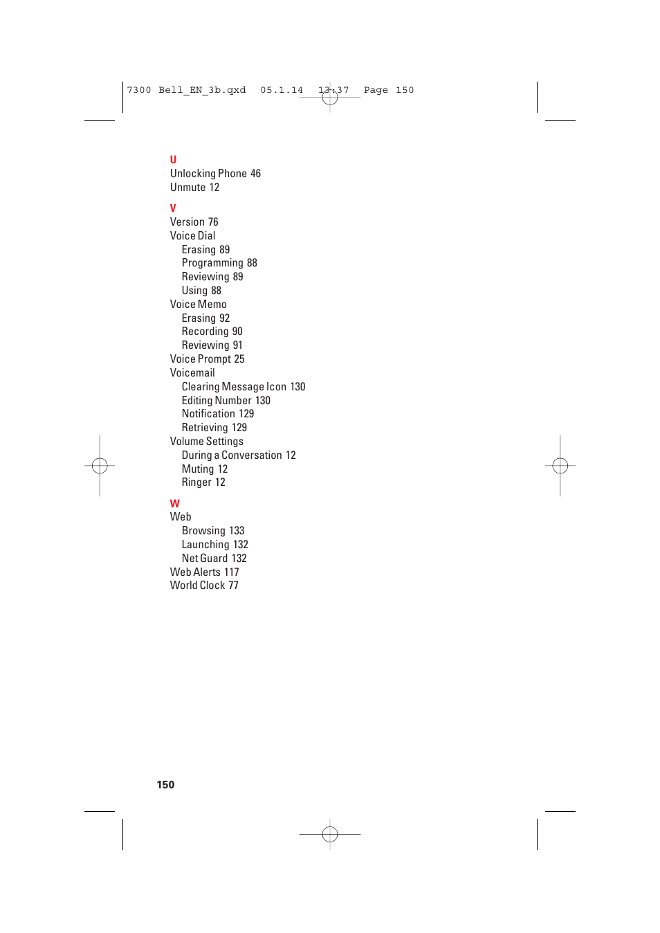 Sanyo SCP-7300 User Manual | Page 158 / 161