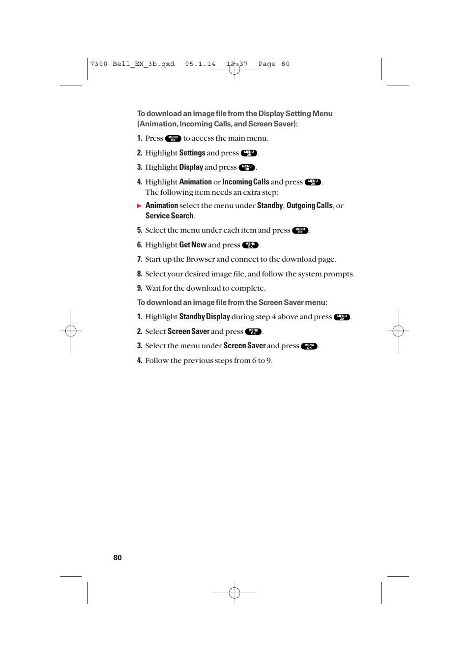 Sanyo SCP-7300 User Manual | Page 88 / 161