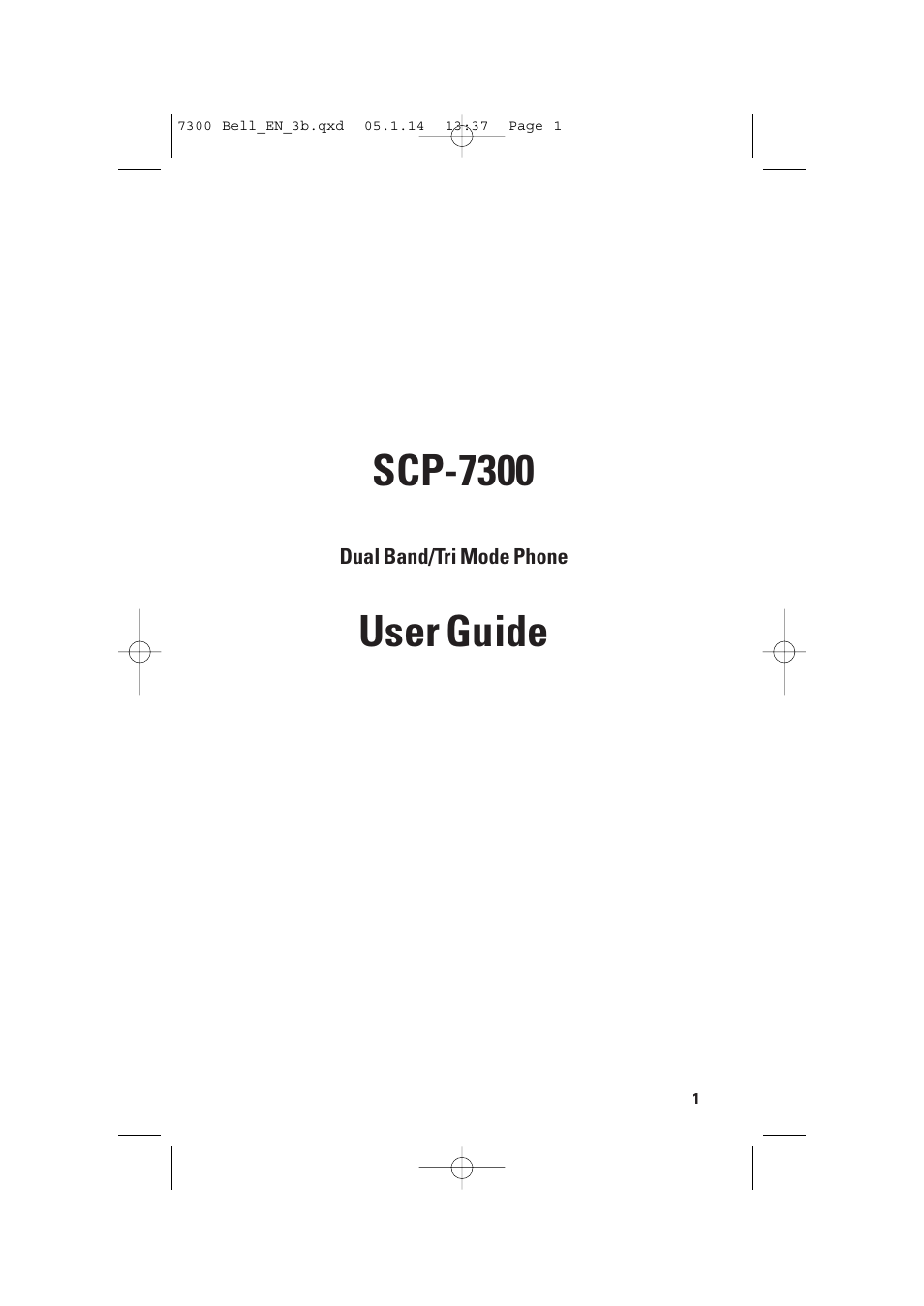 Scp-7300, User guide | Sanyo SCP-7300 User Manual | Page 9 / 161