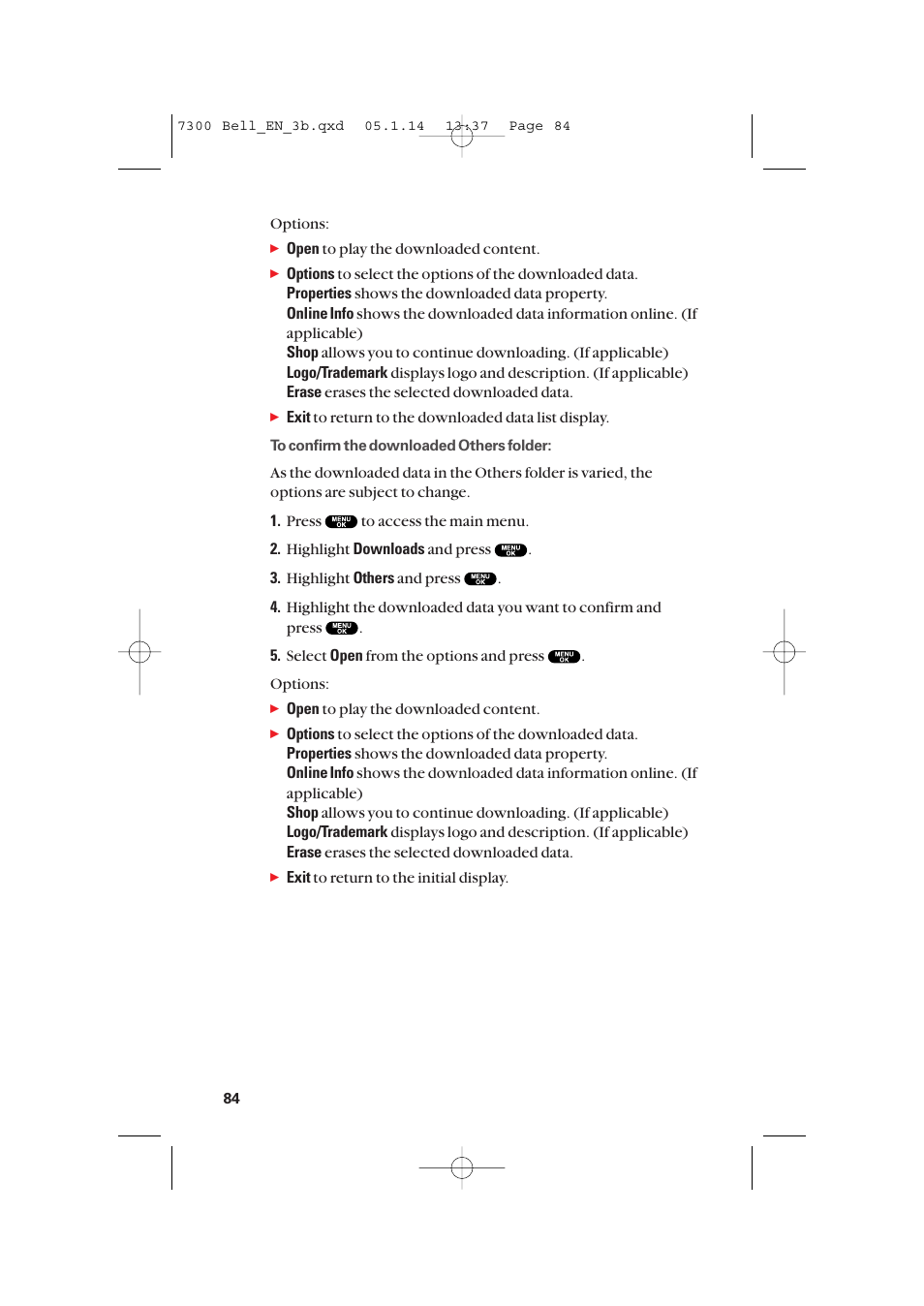 Sanyo SCP-7300 User Manual | Page 92 / 161