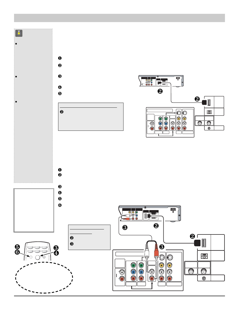 Conexiones digitales a / v, Información rápida, Ahora encienda su equipo externo | Necesita asistencia, Lo que necesitara para sus conexiones, Coaxial, Cable dvi a hdmi - 1, Cable de audio -1 | Sanyo HT27744 User Manual | Page 31 / 72