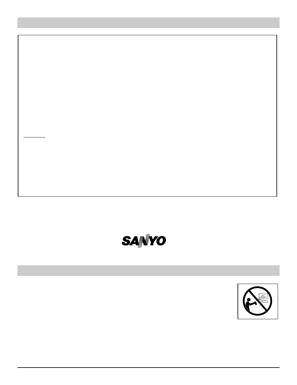 Garantía, estados unidos y canadá, Cuidados y limpieza | Sanyo HT27744 User Manual | Page 47 / 72