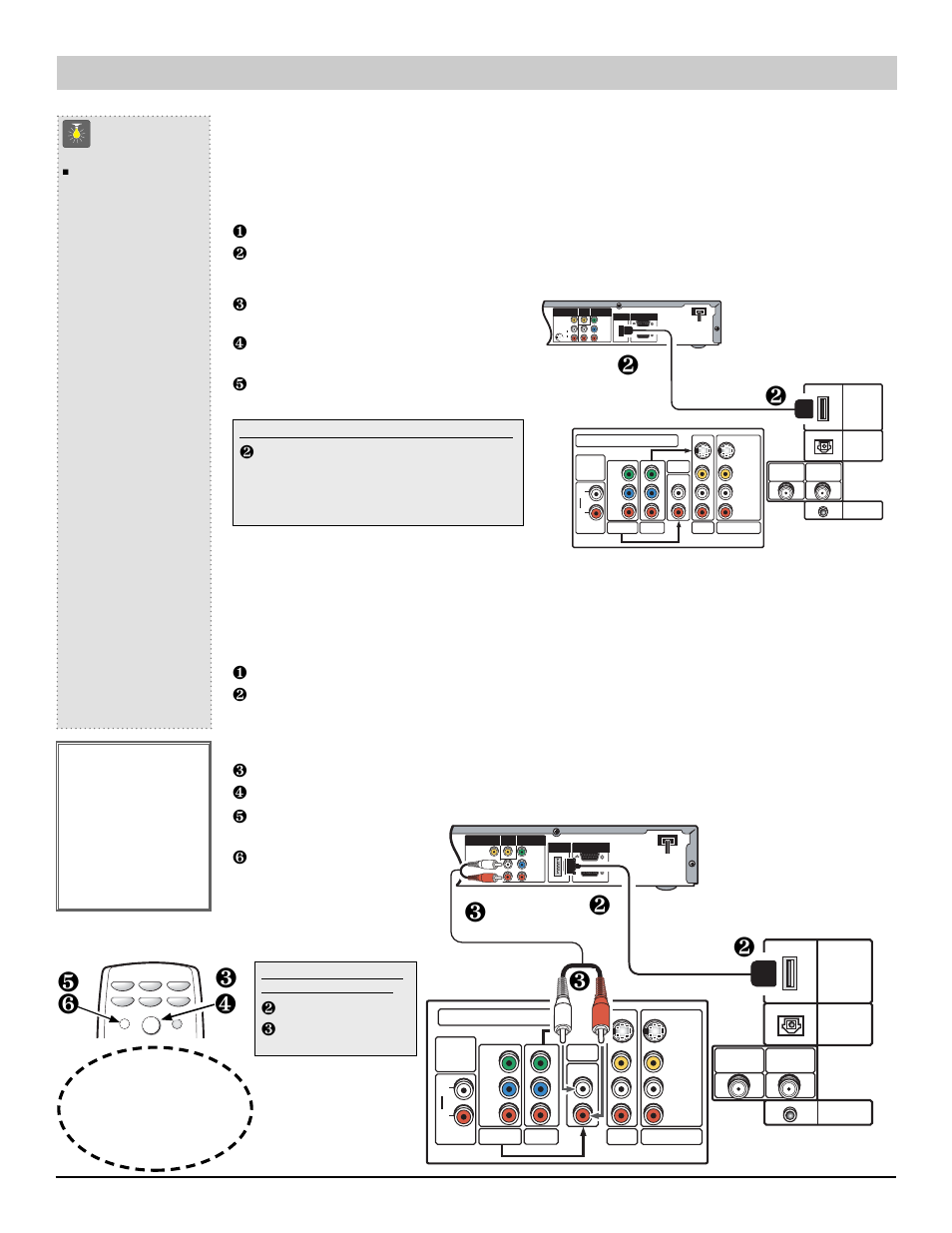Connexions a/v numériques, Conseils, Coaxial | Sanyo HT27744 User Manual | Page 54 / 72