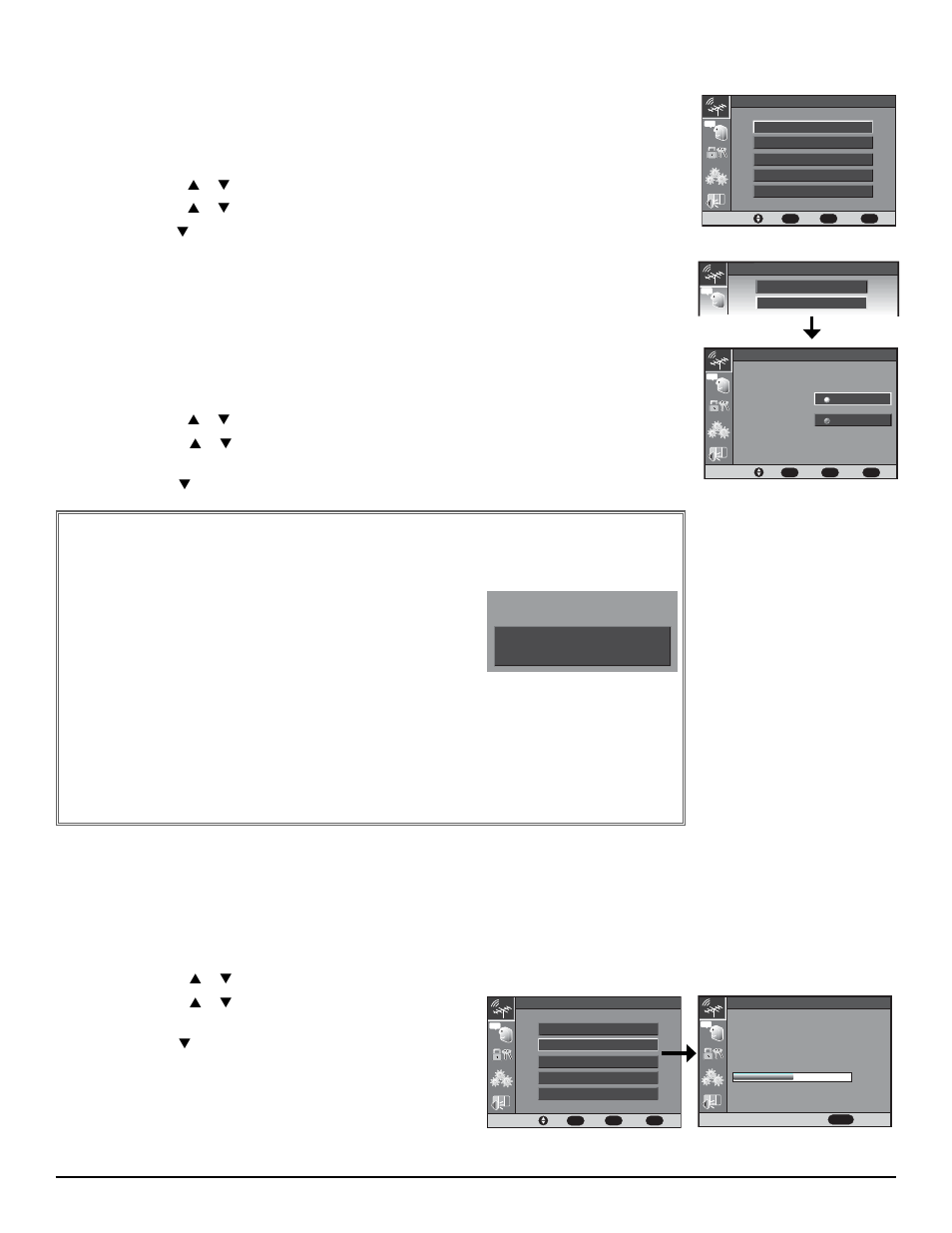 Recherche des canaux, Recherche du câble numérique (facultatif), Recherche de canaux numériques additionnels | Suite à la page 64.) | Sanyo HT27744 User Manual | Page 63 / 72