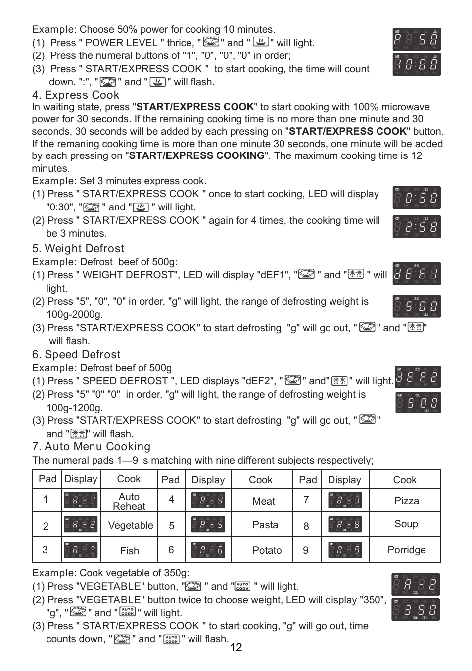 Sanyo EM-S2587V User Manual | Page 14 / 20