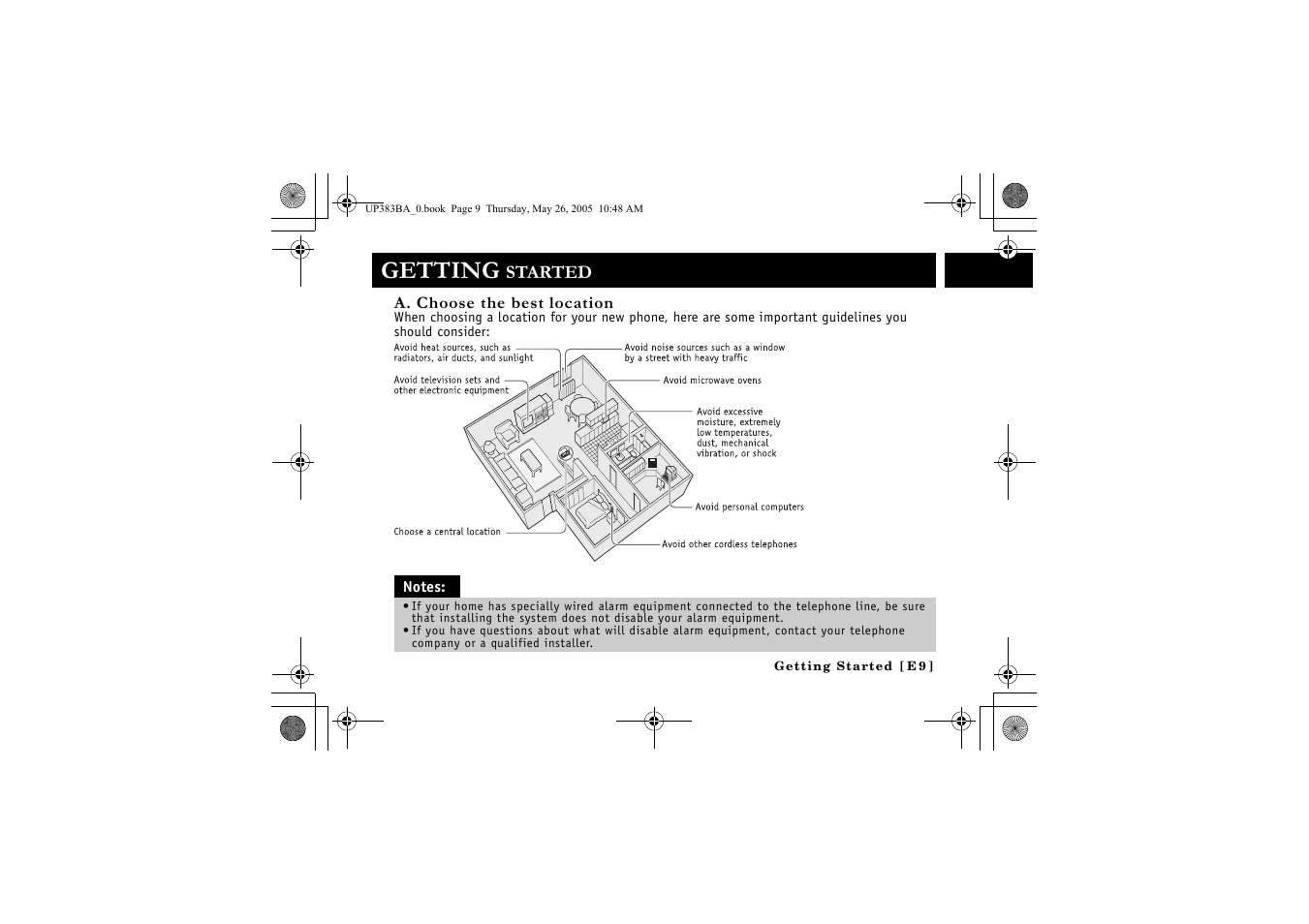 Getting | Sanyo CLT-E32 User Manual | Page 11 / 88
