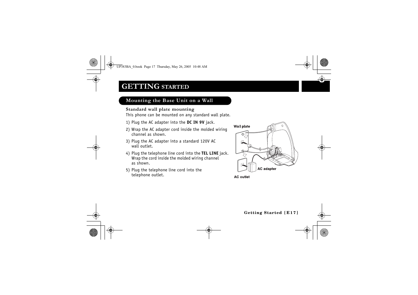Getting | Sanyo CLT-E32 User Manual | Page 19 / 88