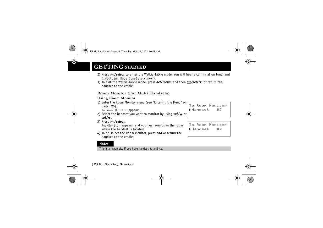 Getting | Sanyo CLT-E32 User Manual | Page 28 / 88