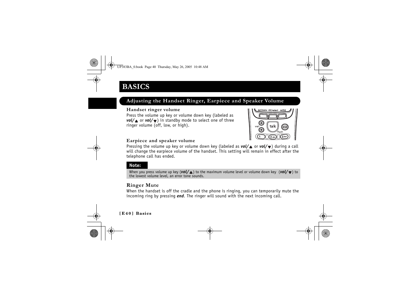 Basics | Sanyo CLT-E32 User Manual | Page 42 / 88