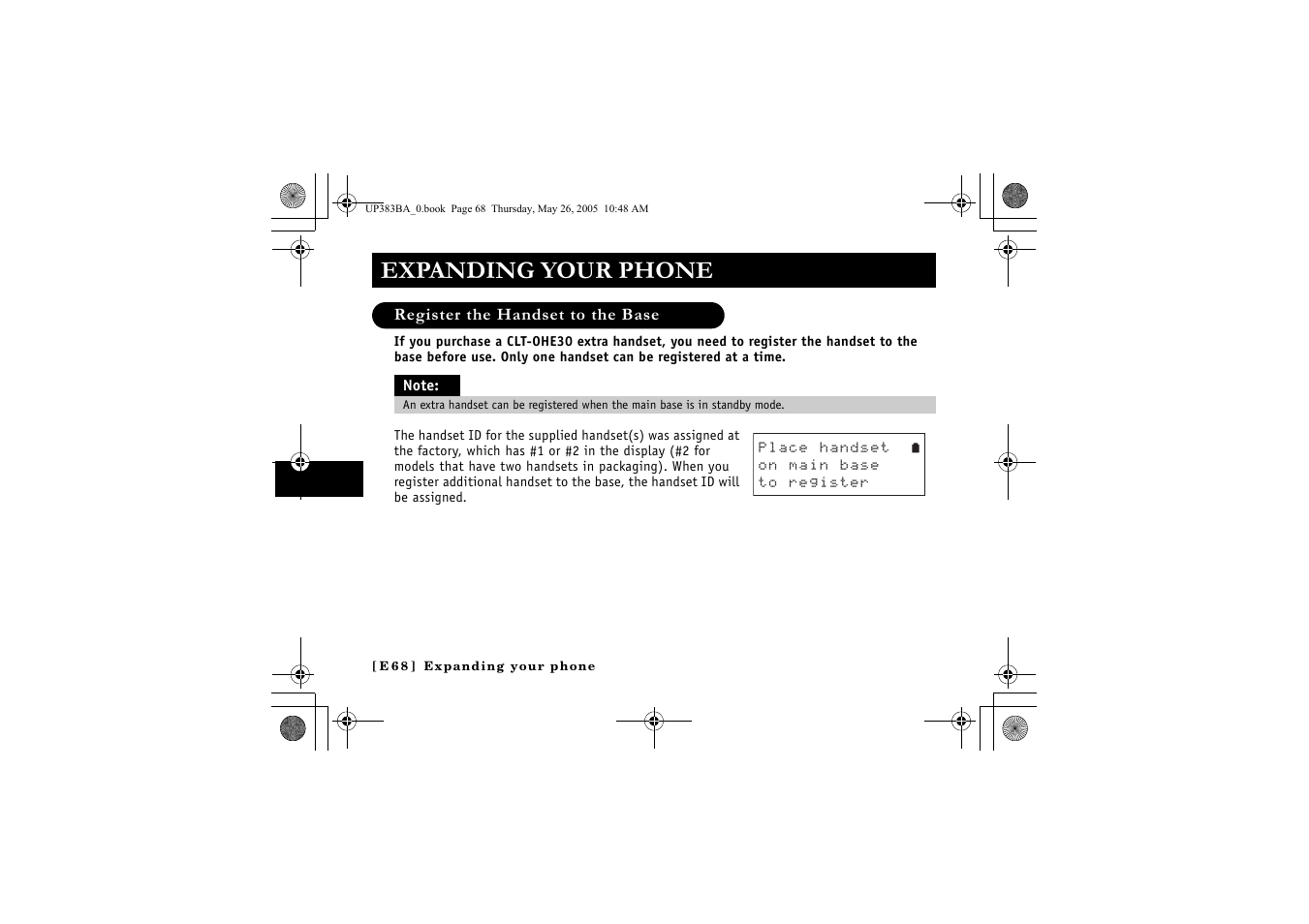 Expanding your phone | Sanyo CLT-E32 User Manual | Page 70 / 88