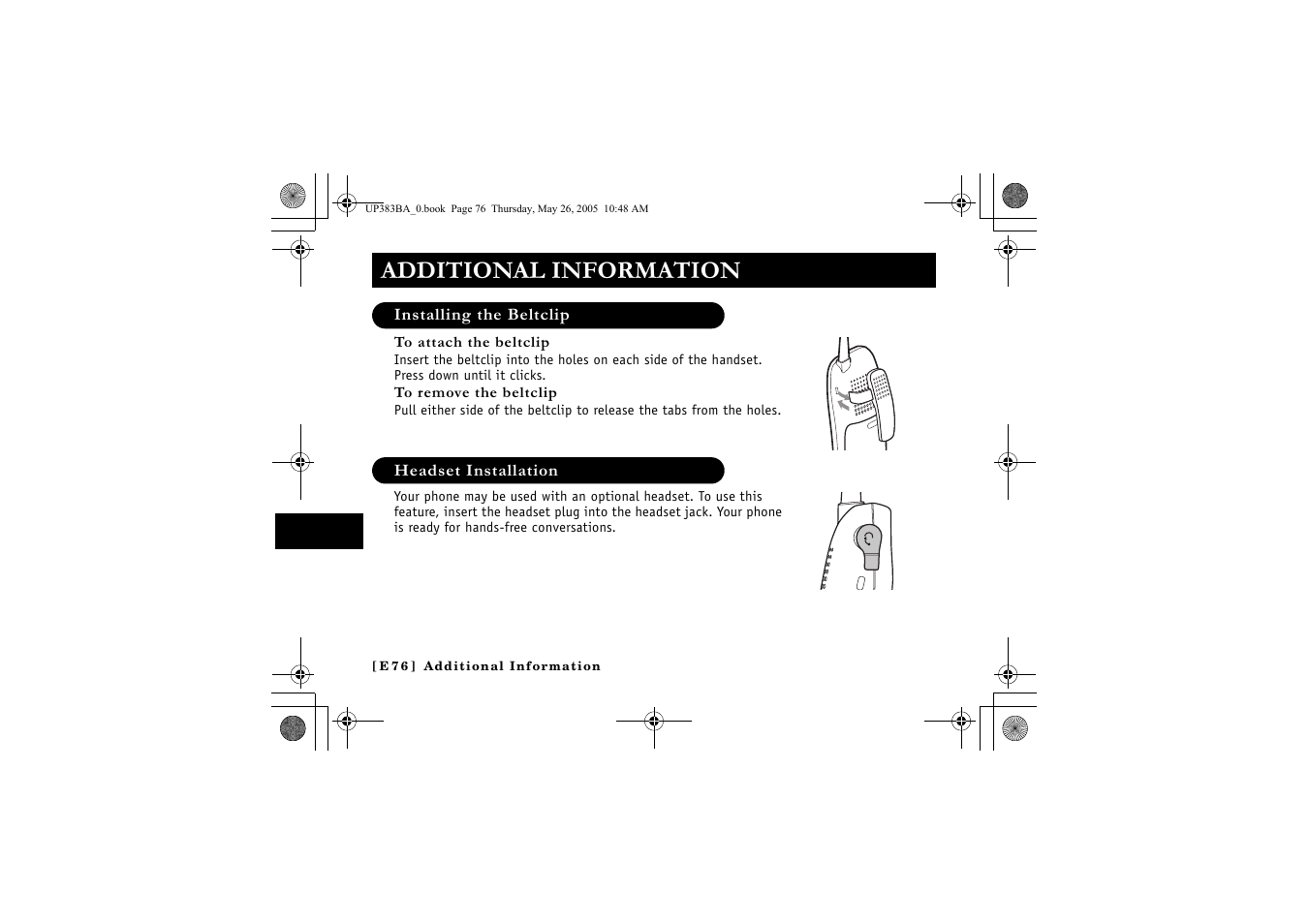 Additional information | Sanyo CLT-E32 User Manual | Page 78 / 88