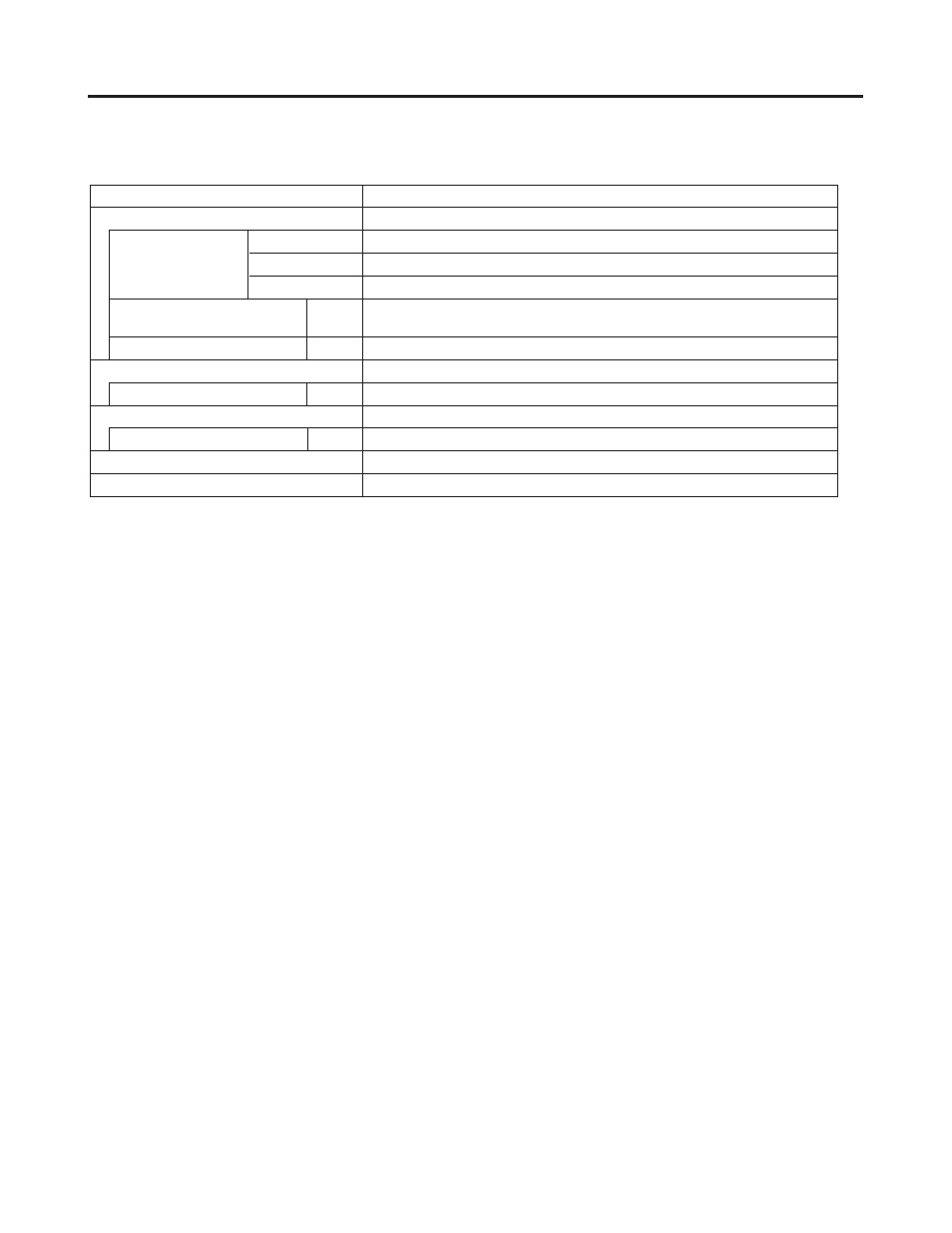 Specifications, 3) other component specifications (a) indoor unit | Sanyo CL2462R User Manual | Page 10 / 58