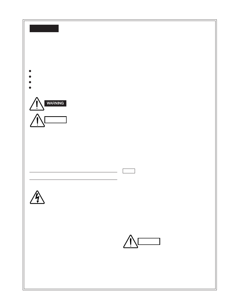 Important, Please read before starting, Special precautions | Sanyo CL2462R User Manual | Page 2 / 58