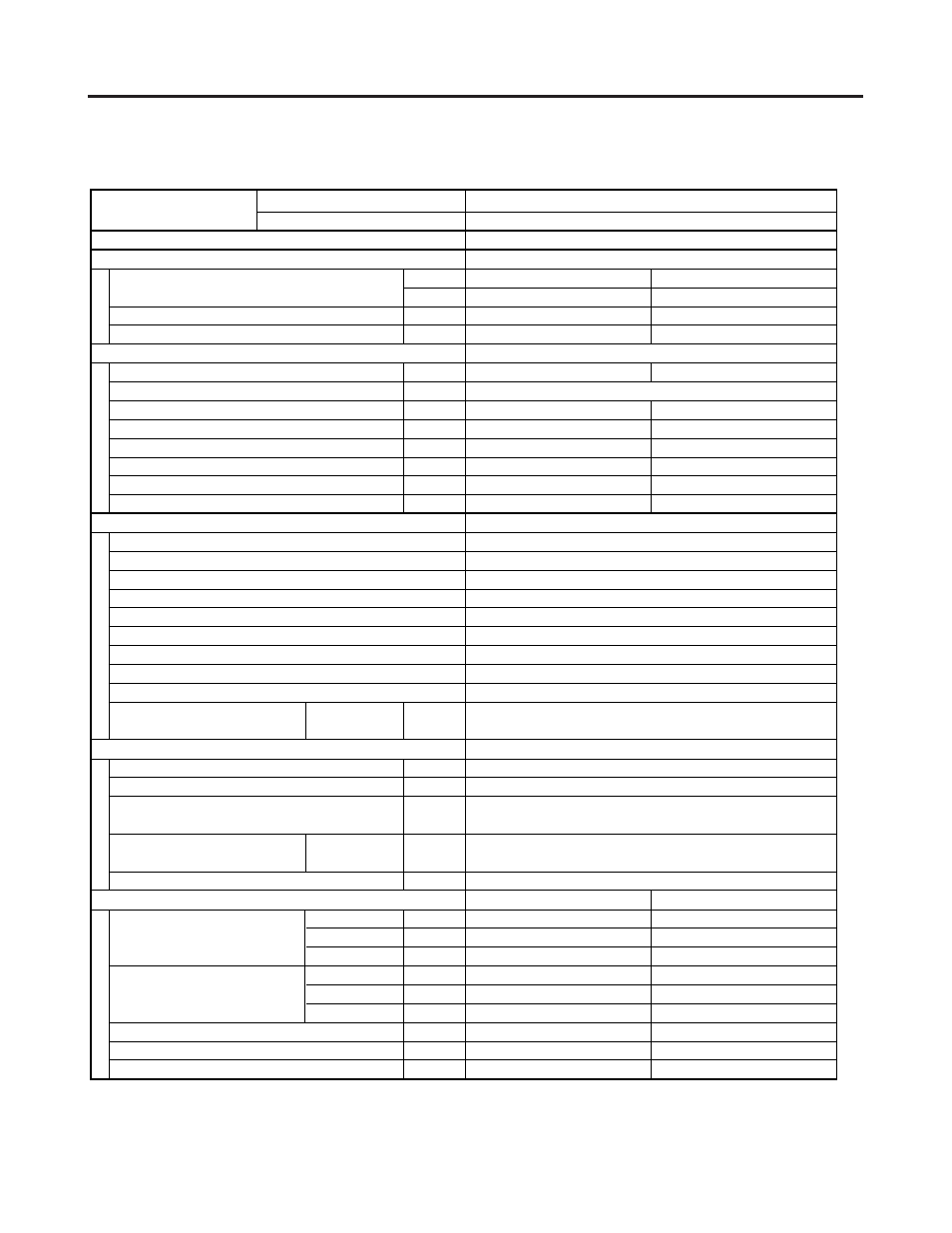 Specifications, 1 unit specifications | Sanyo CL2462R User Manual | Page 6 / 58