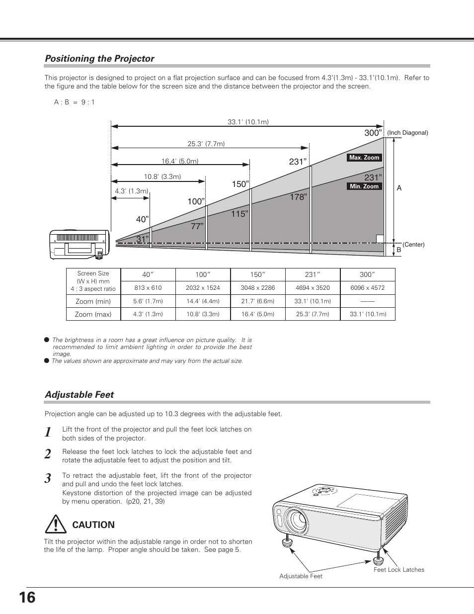 16 installation | Sanyo PLC-SU60 User Manual | Page 16 / 60