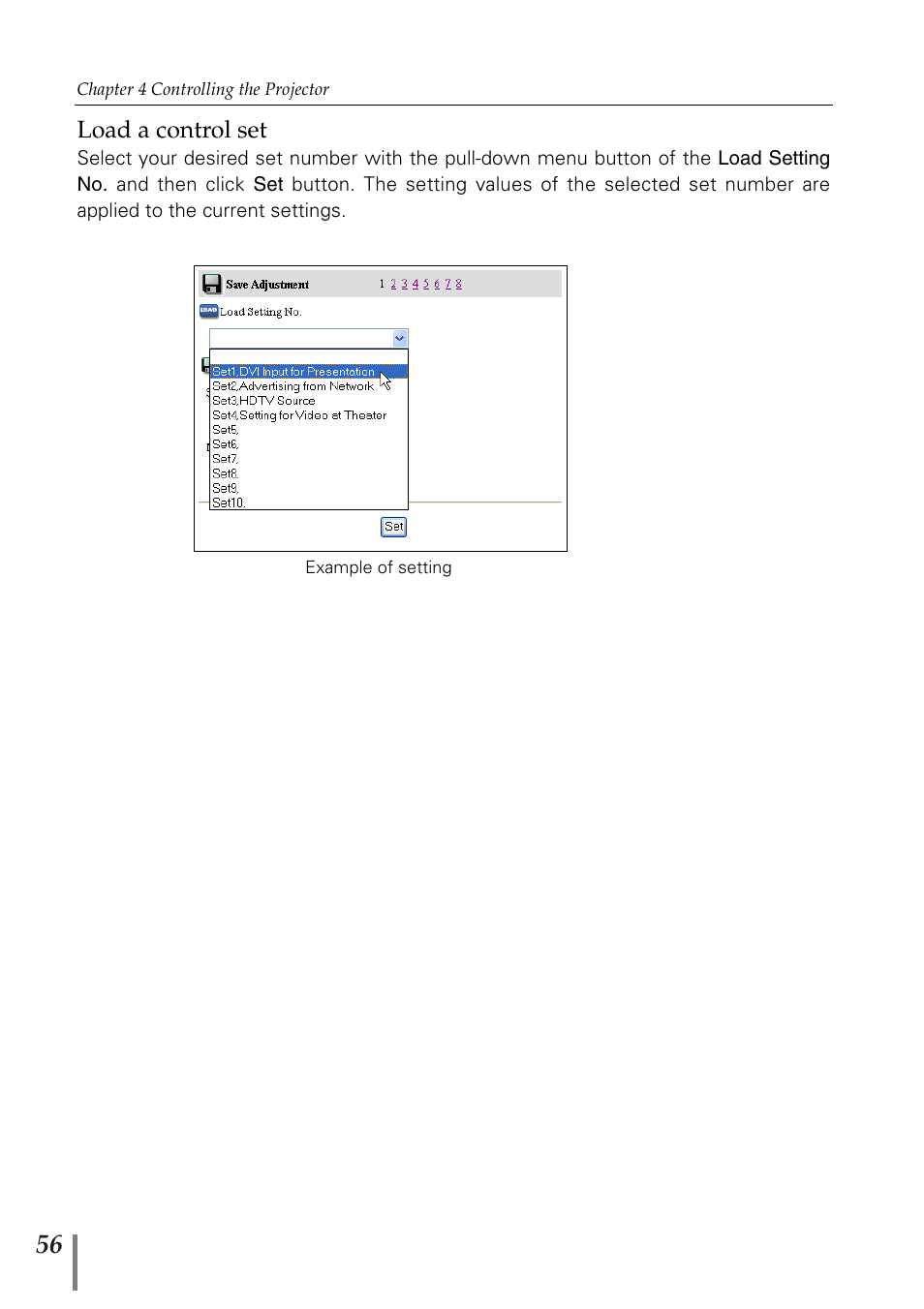 Sanyo PJ-Net Organizer Plus POA-PN02 User Manual | Page 56 / 114