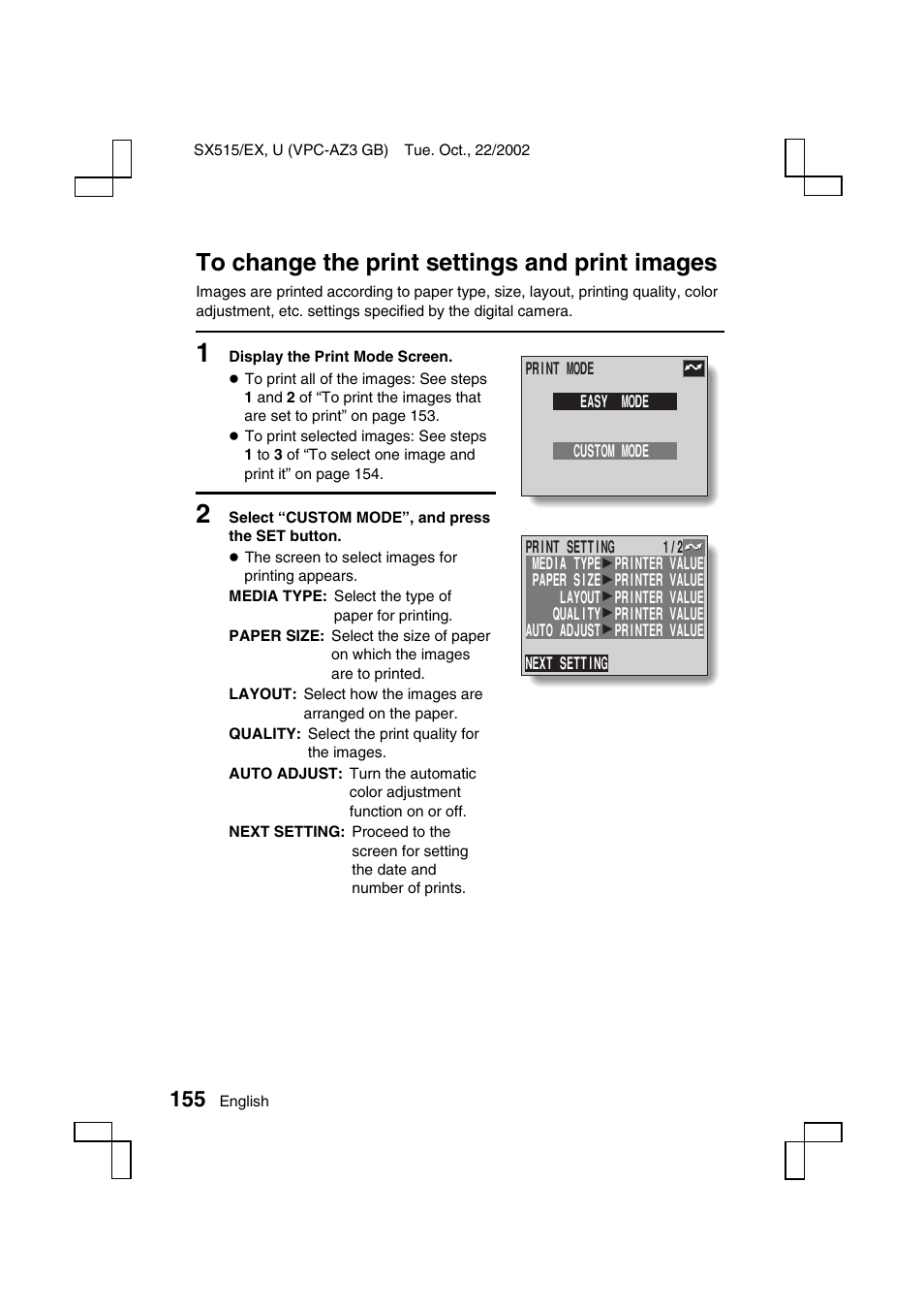 Sanyo VPC-AZ3 User Manual | Page 158 / 207