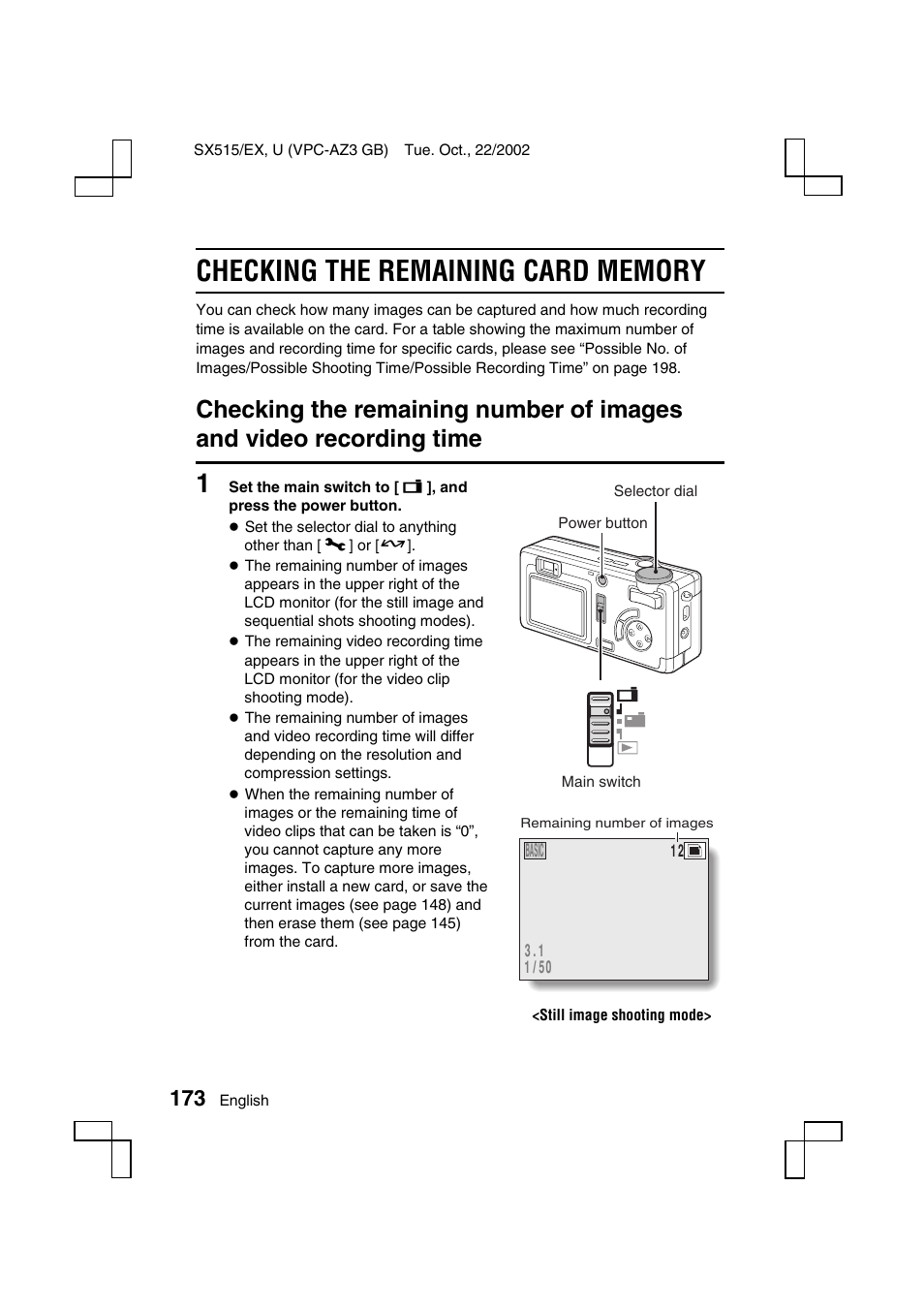 Sanyo VPC-AZ3 User Manual | Page 176 / 207