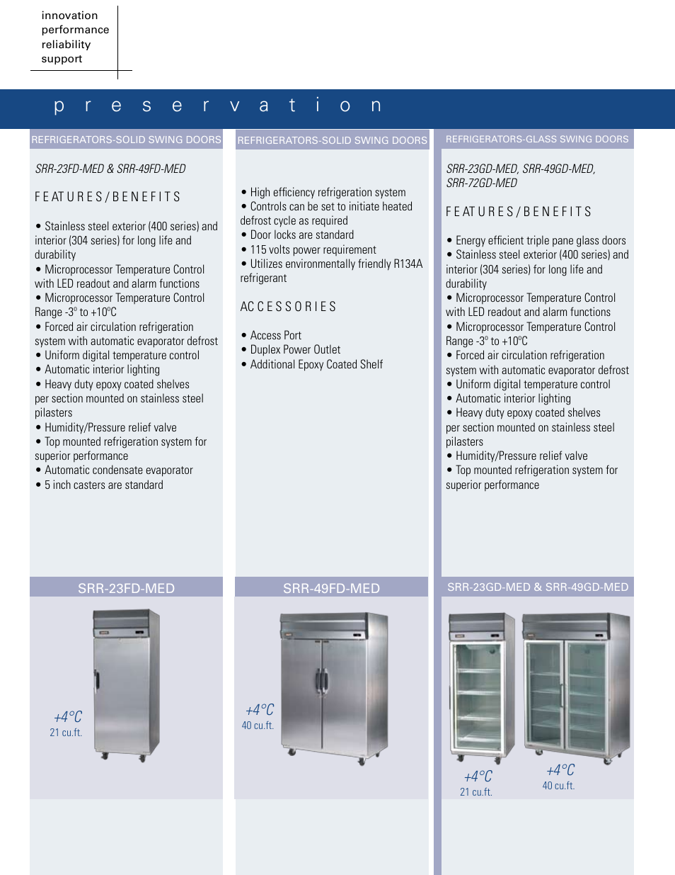 Sanyo SRR-49FD-MED User Manual | Page 2 / 4