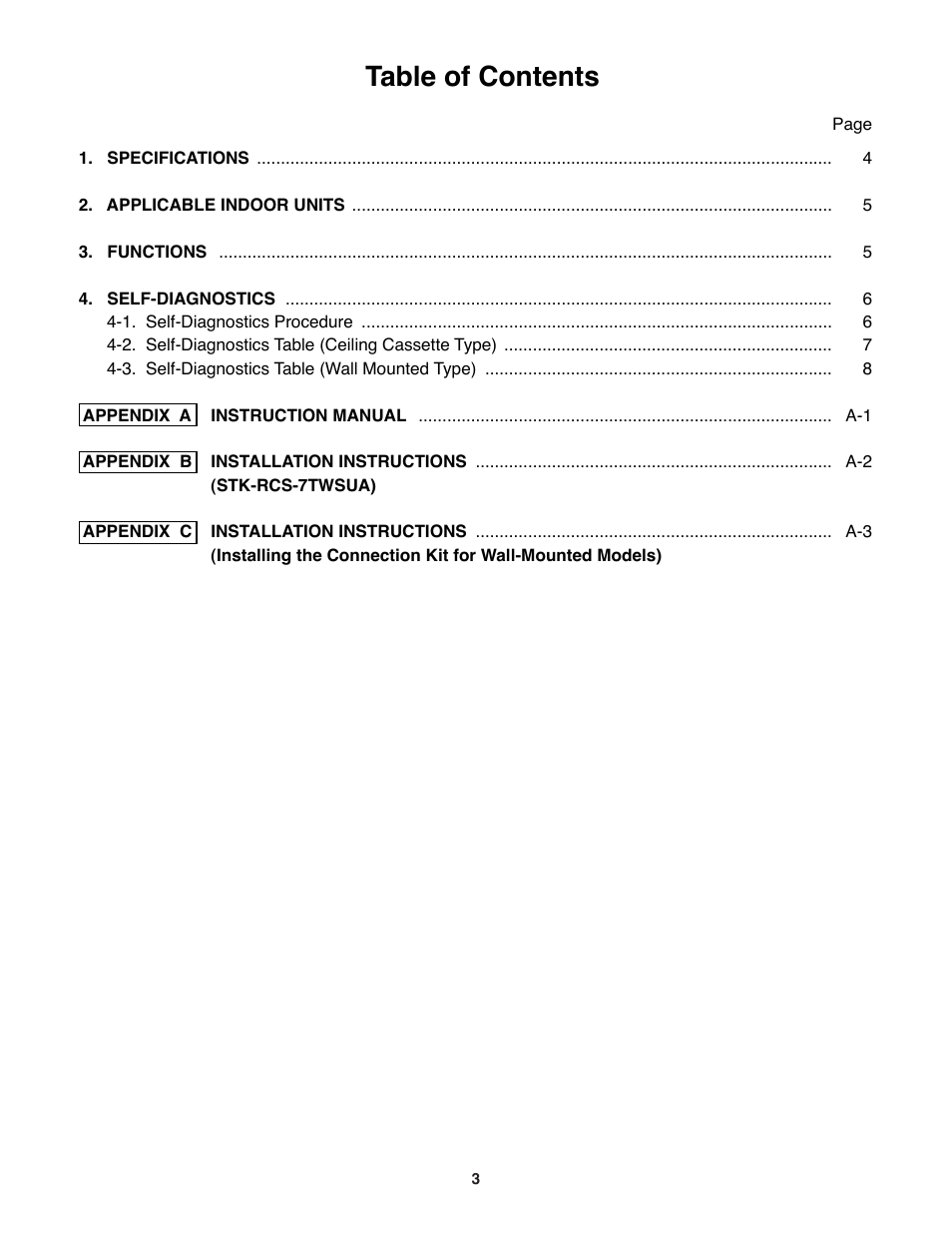 Sanyo STK-RCS-7TWSUA User Manual | Page 3 / 29