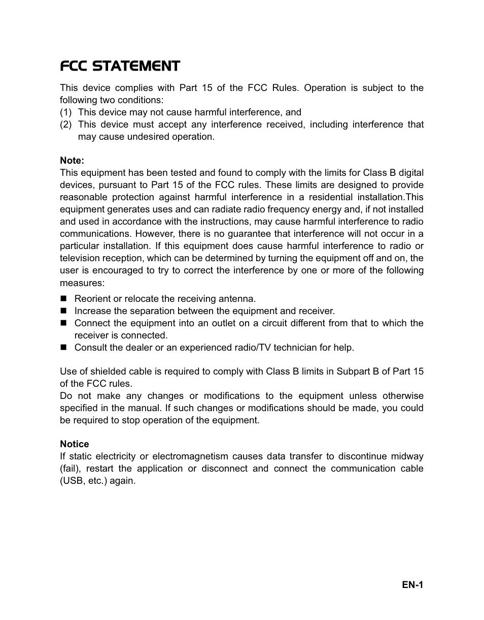 Fcc statement | Sanyo VPC-HD100 User Manual | Page 2 / 47