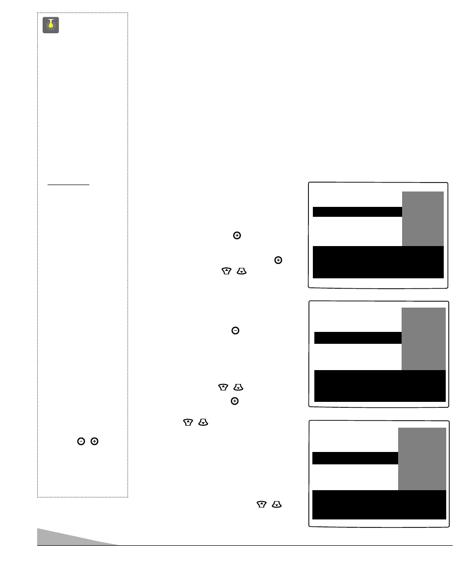 Utilisation du guide v, Conseils | Sanyo AVM-2751S User Manual | Page 28 / 52