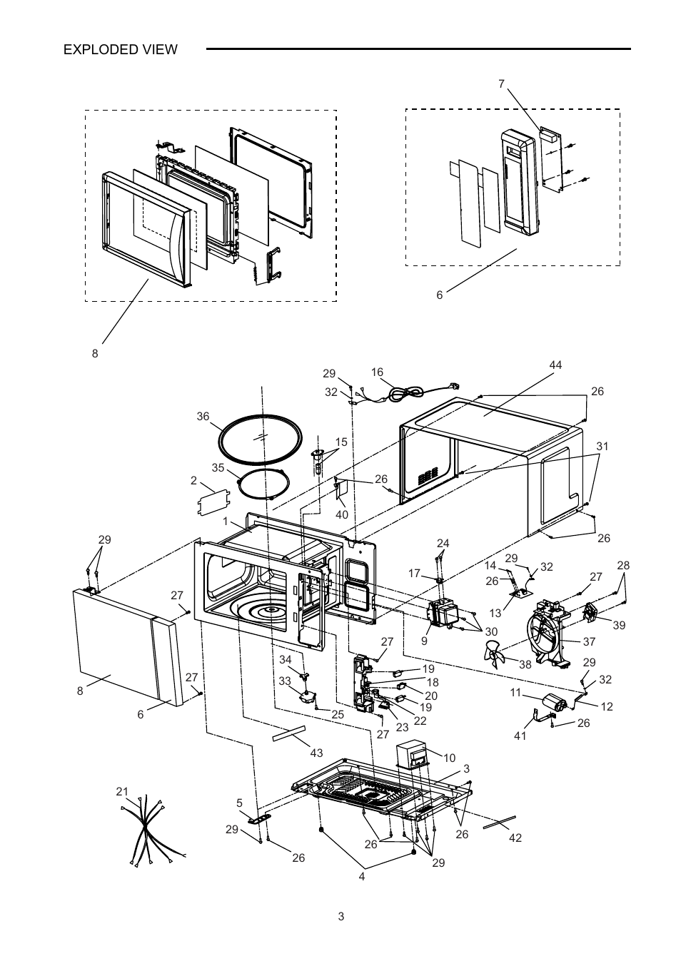 Sanyo EM-S2588W User Manual | Page 3 / 4