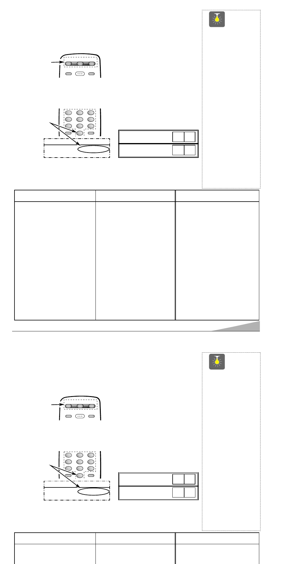 Para operar su, Consejos rápidos | Sanyo AVM-3280G User Manual | Page 27 / 40