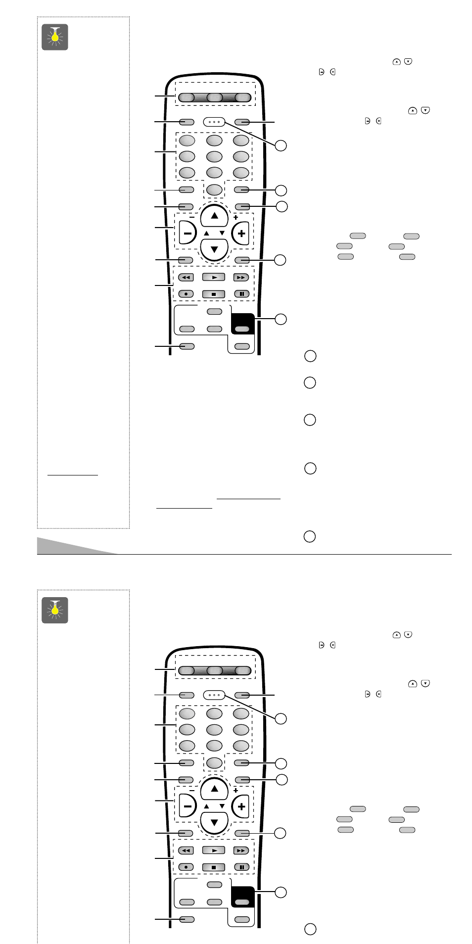 Quicktips | Sanyo AVM-3280G User Manual | Page 6 / 40