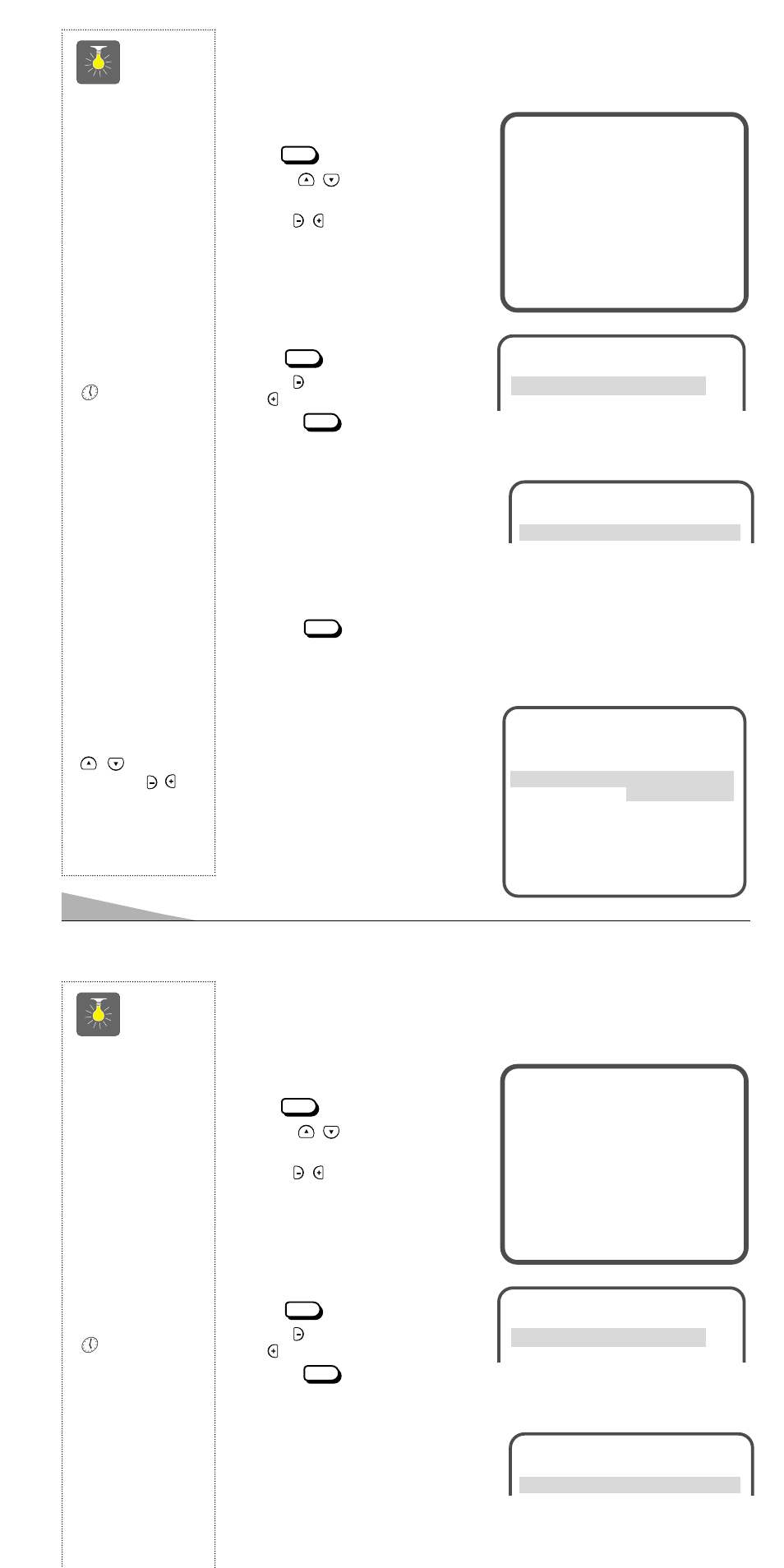 Quicktips, Tv adjustment and setup | Sanyo AVM-3280G User Manual | Page 8 / 40