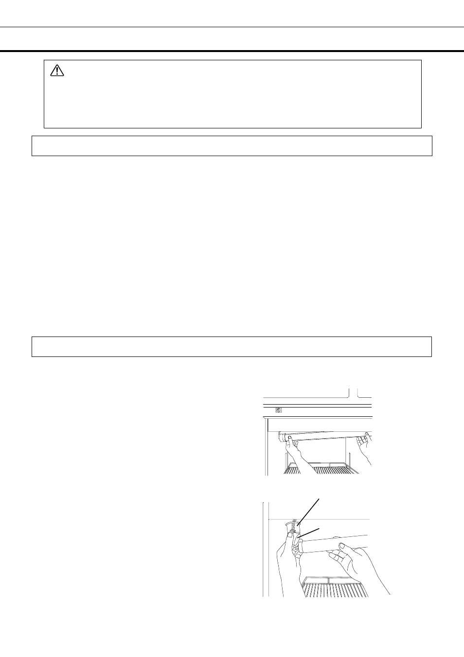 Routine maintenance, Cleaning of cabinet, Replacement of fluorescent lamp | Warning | Sanyo BLOOD BANK MBR-304DR User Manual | Page 21 / 26