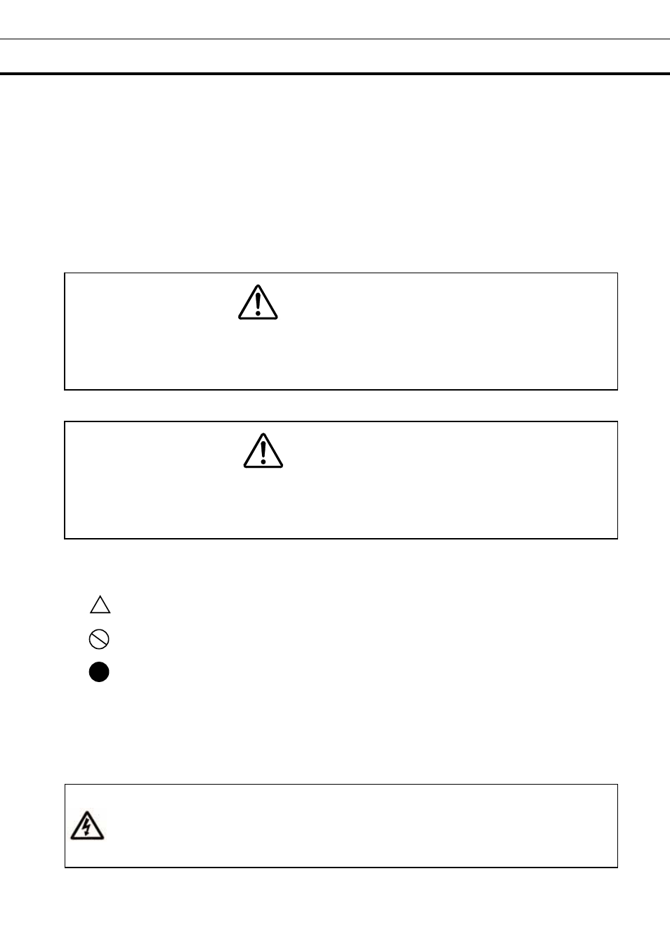 Warning, Caution, Precautions for safe operation | Sanyo BLOOD BANK MBR-304DR User Manual | Page 3 / 26