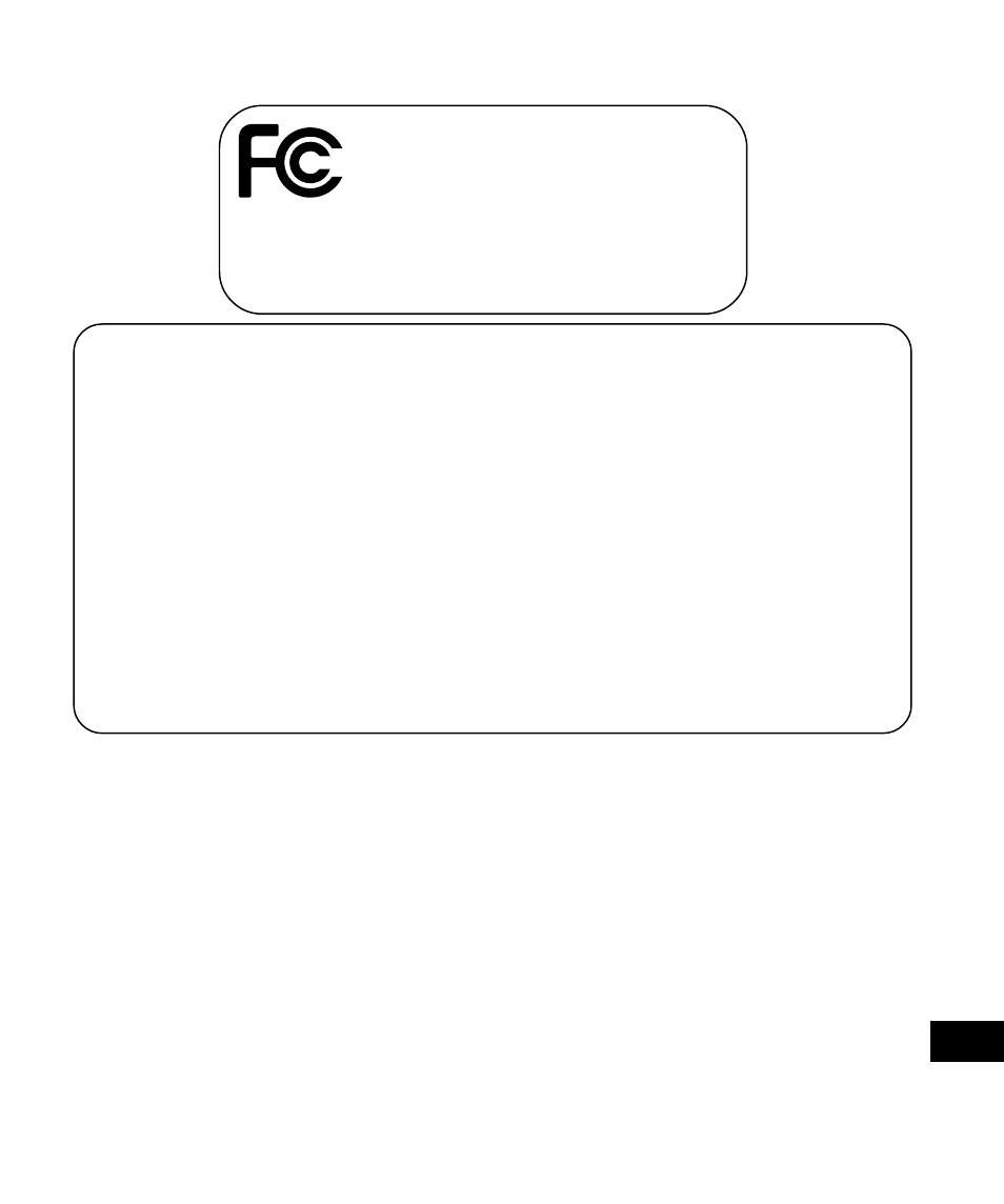 Fcc information specifications | Sanyo ICR-B50 User Manual | Page 31 / 34
