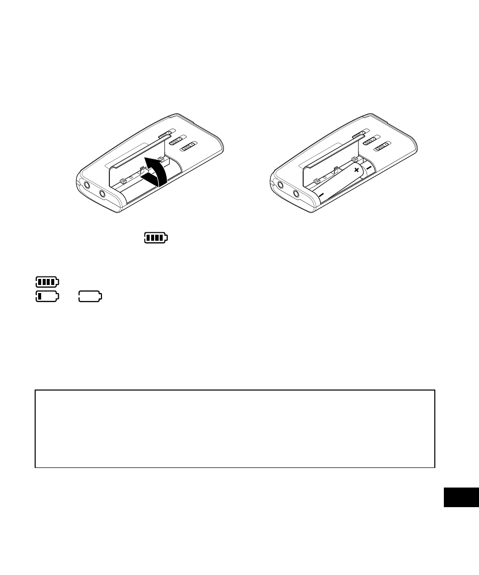 Power supply | Sanyo ICR-B50 User Manual | Page 5 / 34