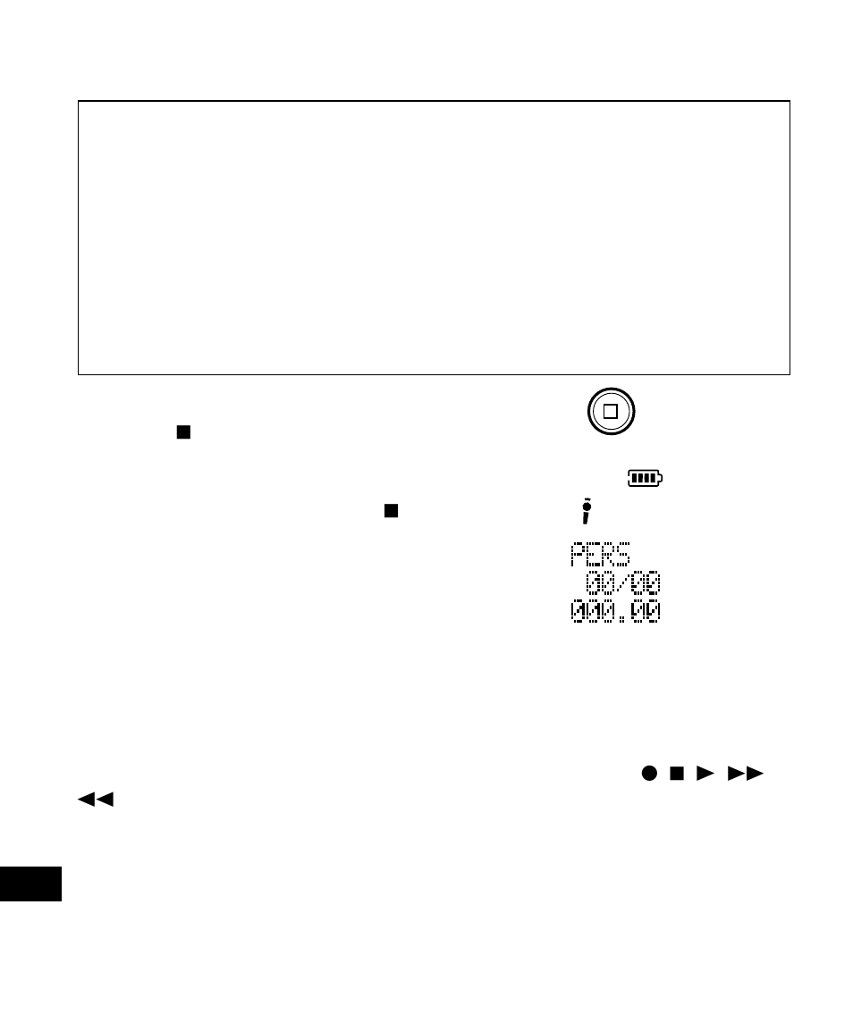 Before operation | Sanyo ICR-B50 User Manual | Page 6 / 34