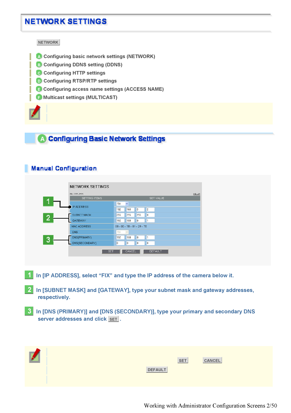 Sanyo VDC-HD3100/HD3100P User Manual | Page 50 / 116